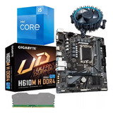 Combo Board H610m Procesador Intel Core I5 12400 Ram 16gb Pc