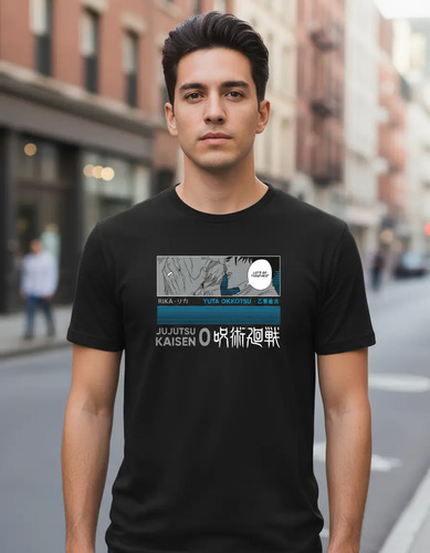 Playera Anime Jujutsu Yuta Okkotsu N02 A2
