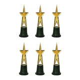 Estatuilla De Estrella Nocturna De Premios Beistle, Paquete 