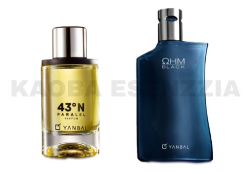 Ohm Black Parfum + 43n Paralel Parfum Y - mL a $685