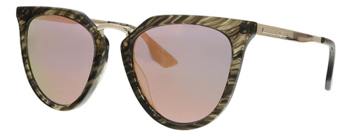 Mcq Mq0086s-003 Marrón Cateye Gafas De Sol Para Mujer