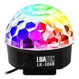 Globo Led Colorida Bola Maluca Iluminação Luz Festa Balada