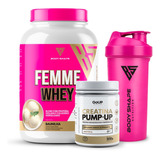 Femme Whey Protein (mulher) 900g + Creatina 900g