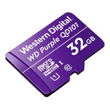 Tarjeta De Memoria Microsd Western Digital  Wd Purple 32gb
