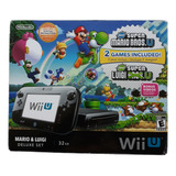 Nintendo Wii U 32gb Mario & Luigi Deluxe Set 