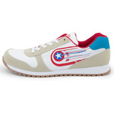 Tenis Casual Panam Original Marvel Comics Capitán América