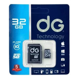 Micro Sd Con Adaptador 32gb Dg Clase 10