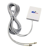 Antena 4g 3g Modem Bam Huawei Zte Conector Ts9 28dbi