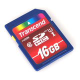 Memoria Sd 16gb Transcend Uhs-i 566x 85mbps Full Hd