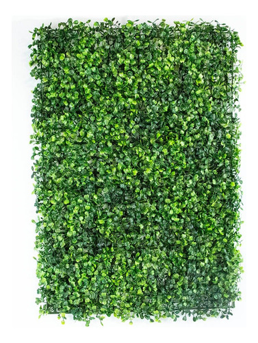 40 Pzas Muro Verde Follaje Artificial Sintentico 60x40 Cm