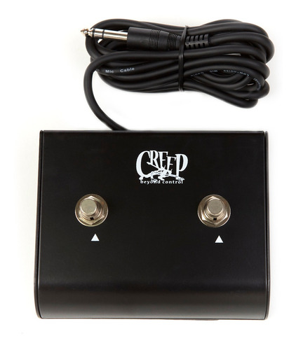 Pedal Footswitch Interruptor Dual C/plug Estéreo Creep Fs024