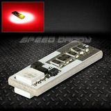 2smd 2 5050 Smd Led T10 W5w Canbus Red Auto Interior Dom Sxd