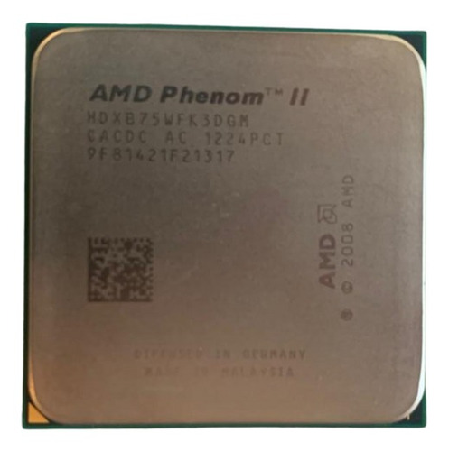 Procesador Amd Phenom Ii Hdxb75wfk3dgm 3.00 Ghz