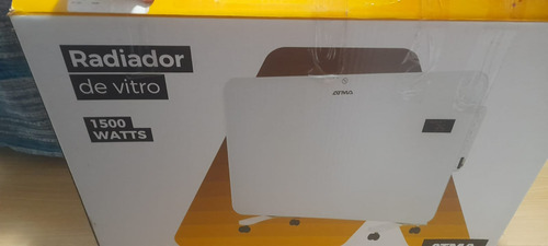 Panel Calefactor Radiador Vidrio Atma  1500w Color Blanco