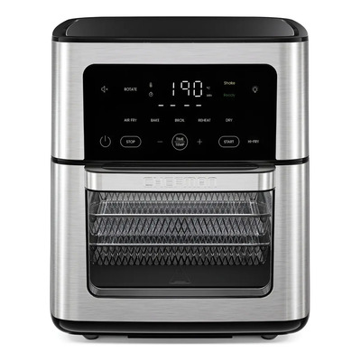 Freidora de Aire Chefman 12L Pantalla Táctil 5 Funciones Plateado | Envío gratis