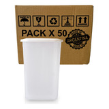 Tapers Plasticos Grande Hermetico X50 P/ Microondas Freezer