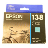 Cartucho Epson 138 133 Preto Tx235w 420w 430wtx320f 11ml