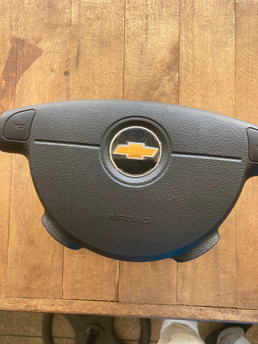 Air Bag Volante Chevrolet Aveo Optra Tapa Nueva Con Emblem Foto 3