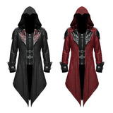 Chaqueta Con Capucha Estilo Gótico Assassin Creed Steampunk