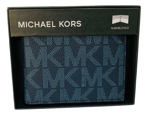 Billetera Para Hombre Michael Kors En Cuero Original 