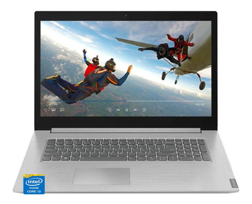 Notebook Lenovo Core I3 3.9ghz 8g 1tb 17.3 H,dactilar Win10 Color Plata Talle 17.3