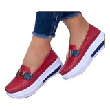 L Zapatos Casuales De Plataforma For Caminar For Mujer