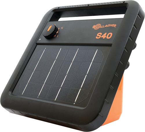 Cargador Solar Gallagher S40, Para Cierre, Baja Impedancia