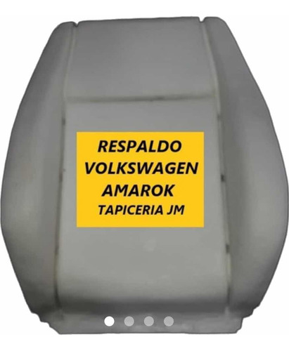 Relleno Poliuretano Respaldo Volkswagen Amarok 