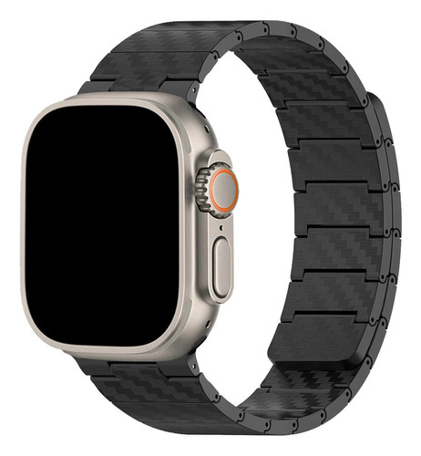 Correa De Fibra De Carbono Para Apple Watch 49 Mm