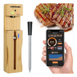 Homtronics Termometro Inalambrico De Carne De 500 Pies, Term