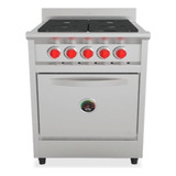 Cocina Industrial Fornax 4h 55cm Versatil Neo Puerta Acero