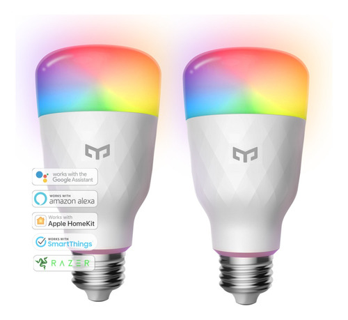 Lampara Led Color Inteligente Yeelight Wifi Homekit Googlex2