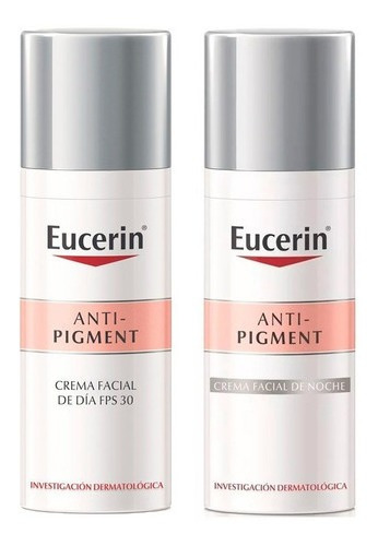 Combo Eucerin Anti Pigment Crema De Noche + Día X 50 Gr