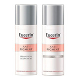 Combo Eucerin Anti Pigment Crema De Noche + Día X 50 Gr