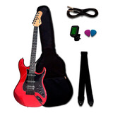 Guitarra Tagima Sixmart Candy Apple Kit Com  Capa