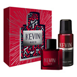 Kevin Red Estuche Edt X60 + Desodorante .