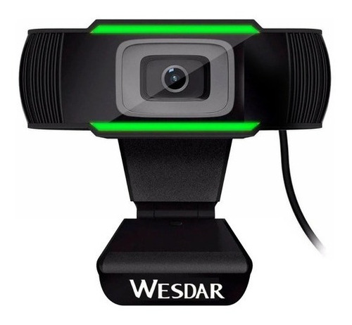 Webcam Wesdar Usb Full Hd 1080p Con Micrófono Incorporado