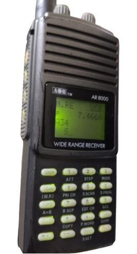 Antigo Rádio Receptor Scanner Aor - Ar 8000 Ssb (lê Anuncio)