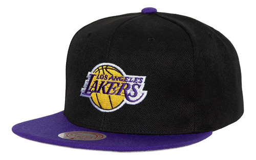 Side Core 2.0 Snapback Los Angeles Lakers Black