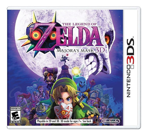 The Legend Of Zelda: Majora's Mask Nintendo 3ds Novo Lacrado