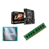 Combo Intel Core I5 11400 + Gigabyte B560m Ds3h Ac + 8gb