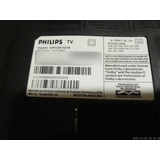 Tv Philips 43 4k Smart Pug6102/78 Com Tela Quebrada.