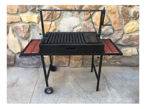 Parrilla Móvil Asadores Chihuahua Grill Parrilla Argentina 80cm De Ancho 130cm De Alto 50cm De Profundidad