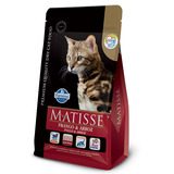 Ração Para Gatos Adultos Sabor Frango E Arroz 7,5kg Matisse