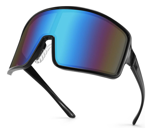 Karsaer Vision Deportes Ciclismo Gafas De Sol Visor De Una A