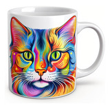 Taza Temática De Gato The Divine Pixel, Taza De Cerámica De 