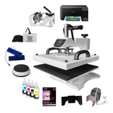 Maquina Estampar Sublimar 12en1 38x38+ Epson A4 Para Biromes