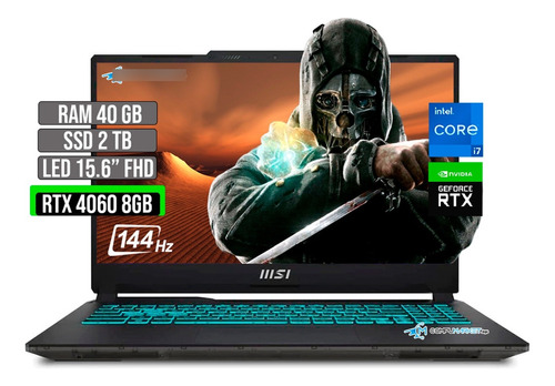 Msi Cyborg Intel Core I7 12650h Ssd 2tb Ram 40gb Rtx 4060