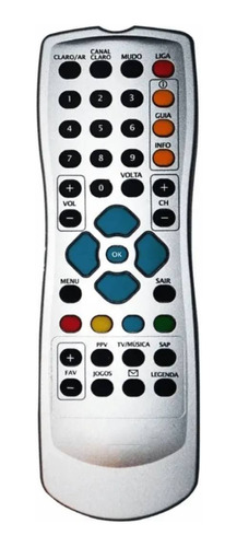 Controle Remoto Compatível Tv Claro Le-7915