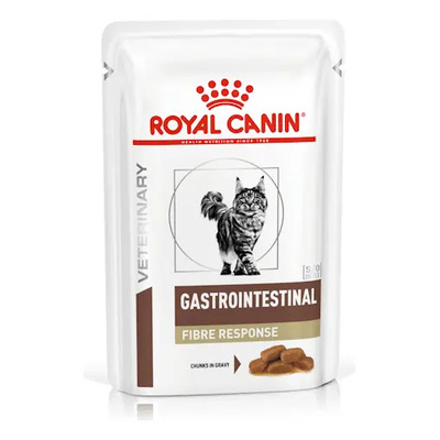 Alimento Húmedo Royal Canin Fibre Response Para Gato Adulto 12 Sobres De 85g Cada Uno | Envío gratis